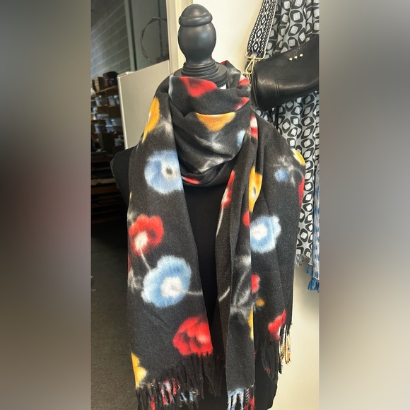 Floral Fringe Scarf by Madeline Love - Picture 2 of 5